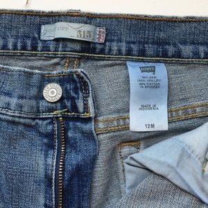 Levis' 515 Vintage Bootcut Jeans Size 12